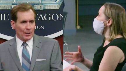 John Kirby Courtney Kube 8-21