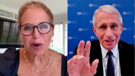 Katie Couric Dr. Anthony Fauci 8-4