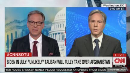 Jake Tapper Grills Antony Blinken on State of the Union