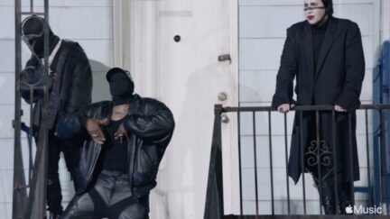 Kanye West, DaBaby, Marilyn Manson at Donda