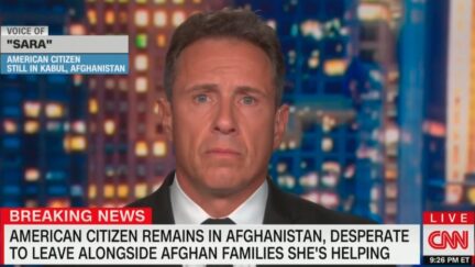 Chris Cuomo Speaks With American Stuck in Afghanistan