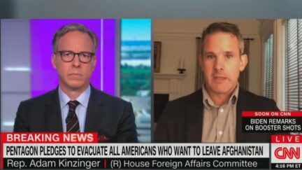 Jake Tapper and Adam Kinzinger