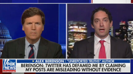 Alex Berenson Complains About Twitter to Tucker Carlson