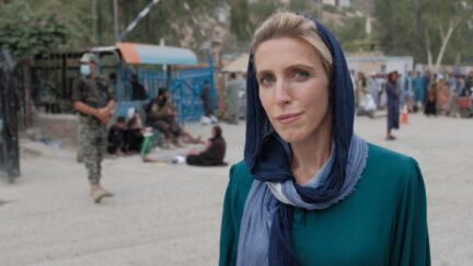 Clarissa Ward at Pakistan-Afghanistan border