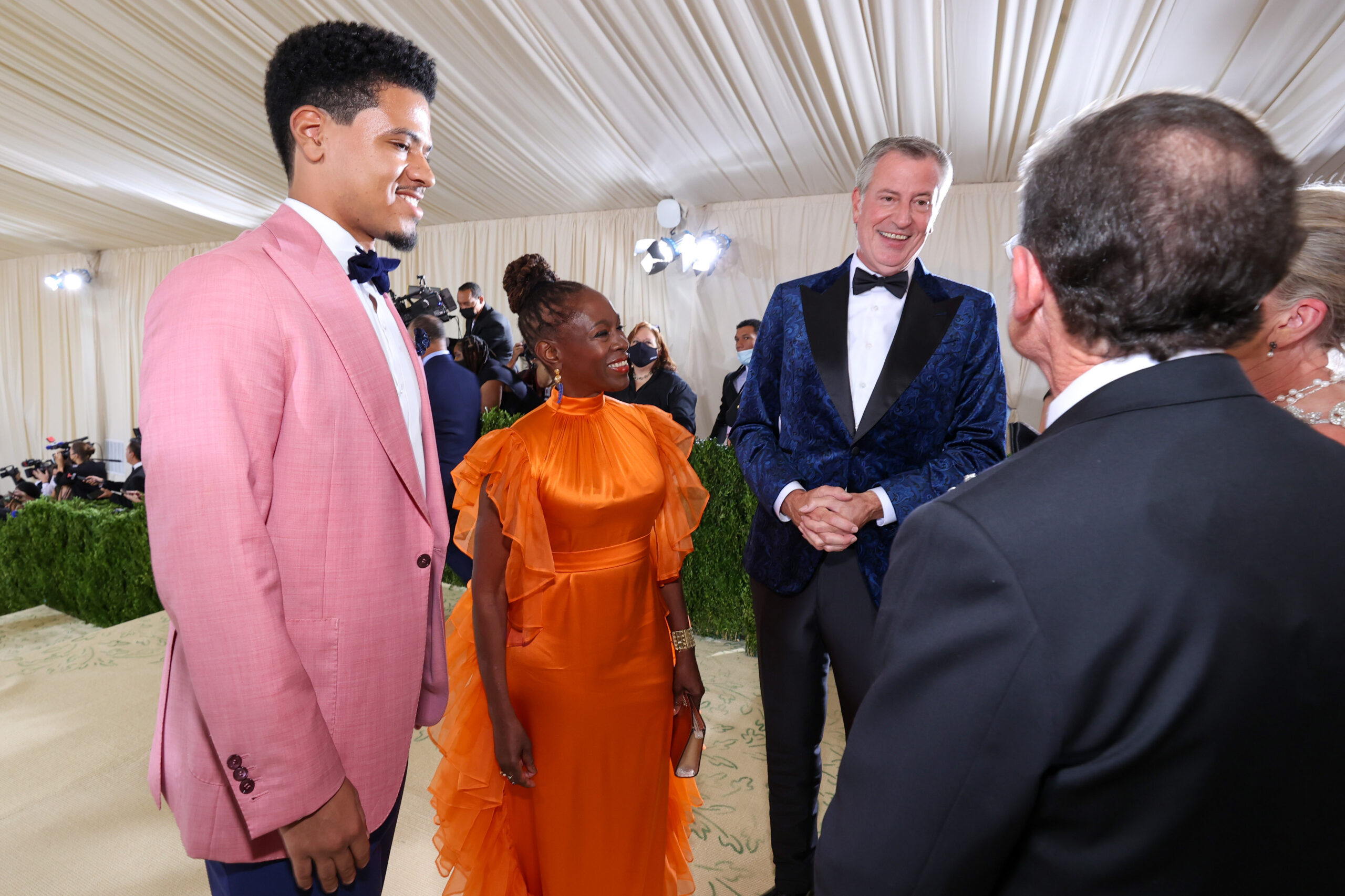 2021 Met Gala attendees without a mask