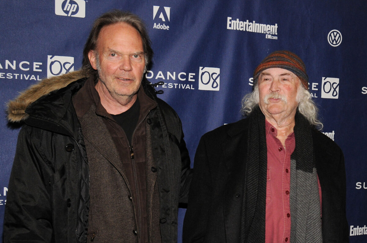 David Crosby Rips Neil Young, Nash and Hails Stephen Stills