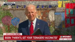 Biden Defiant Amid Threats of Lawsuits from GOP Governors Over Covid Mandates: 'Have at it'