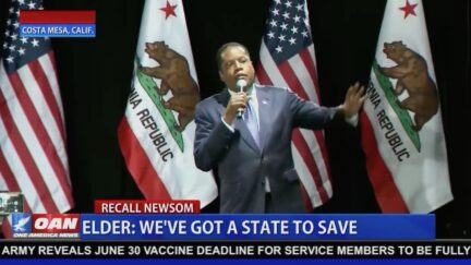 One America News Network Covers Larry Elder, California Election