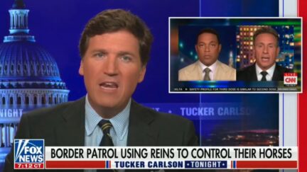 Tucker Carlson insults Chris Cuomo