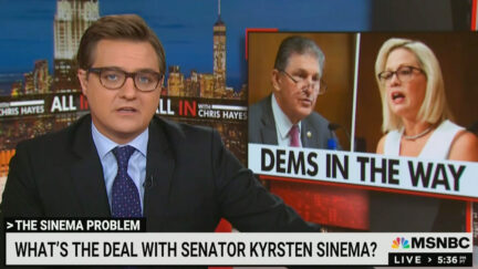 Chris Hayes Slams Manchin, Sinema