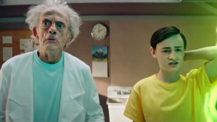 Christopher Lloyd Stars in Rick and Morty Promo
