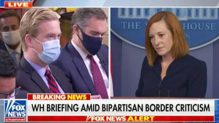 Peter Doocy Questions Jen Psaki on Border, Biden
