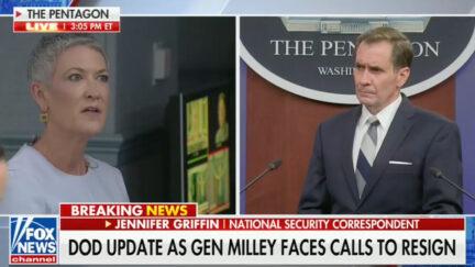 Jennifer Griffin Confronts Kirby on Milley