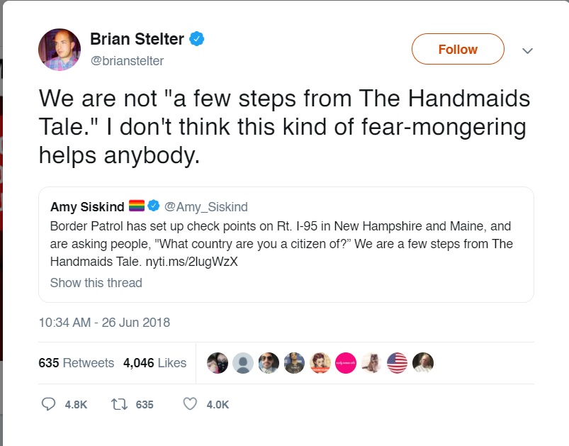 stelter tweet 6-26-2018
