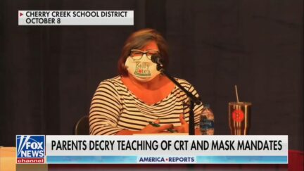 Kelly Bates, school board candidate saying 