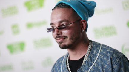 J Balvin at Global Citizen VAX LIVE: The Concert To Reunite The World