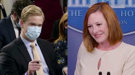 Jen Psaki Bristles When Peter Doocy Asks if Biden Build Back Better Plan is 'Free'