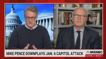 Joe Scarborough, Mike Barnicle on Morning Joe
