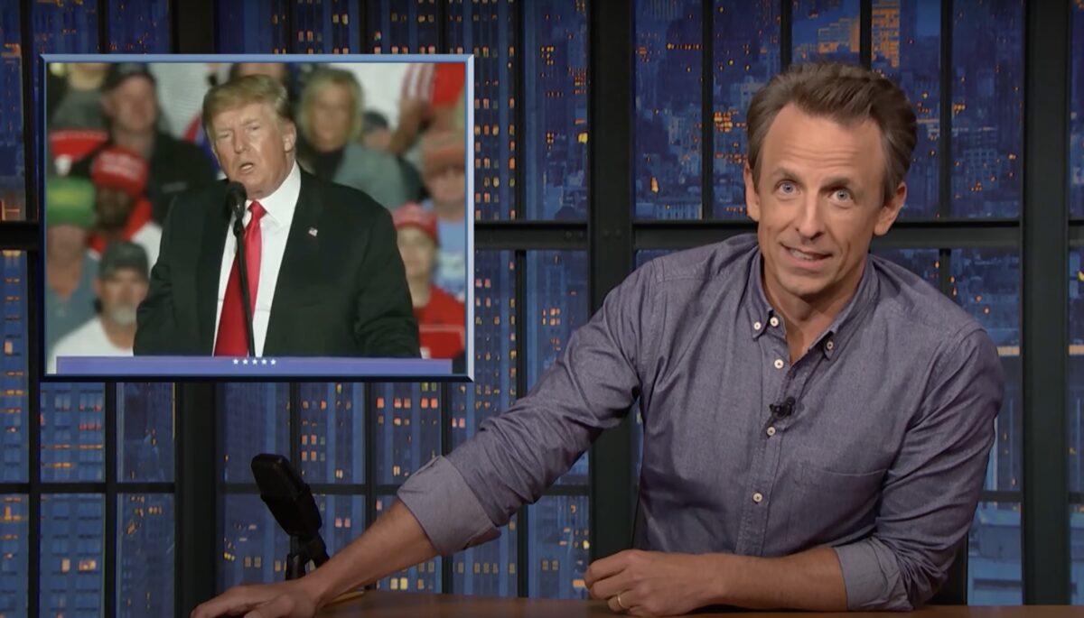 Seth Meyers mocks Trump on Late Night