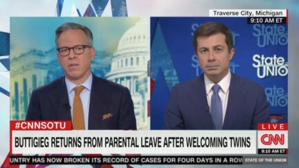 Jake Tapper Asks Pete Buttigieg About Paternity Leave