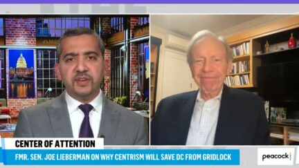Mehdi Hasan grilling Joe Lieberman on Iraq