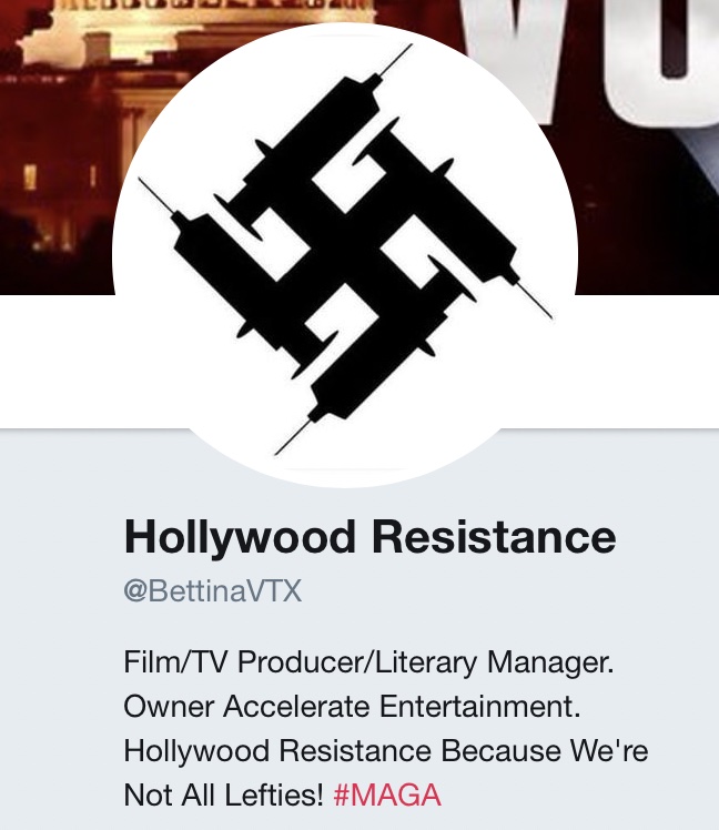 Anti-Vaccine Swastika Image