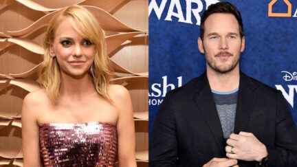 Anna Faris and Chris Pratt