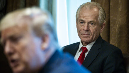 Donald Trump and Peter Navarro