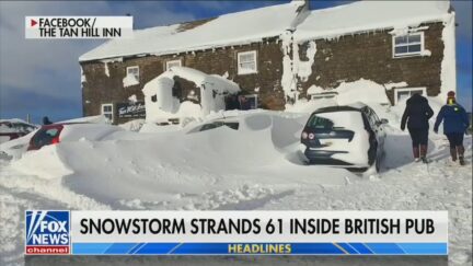 Oasis Cover Band Finally Escapes From Yorkshire Pub After Being Snowed in for Three Days