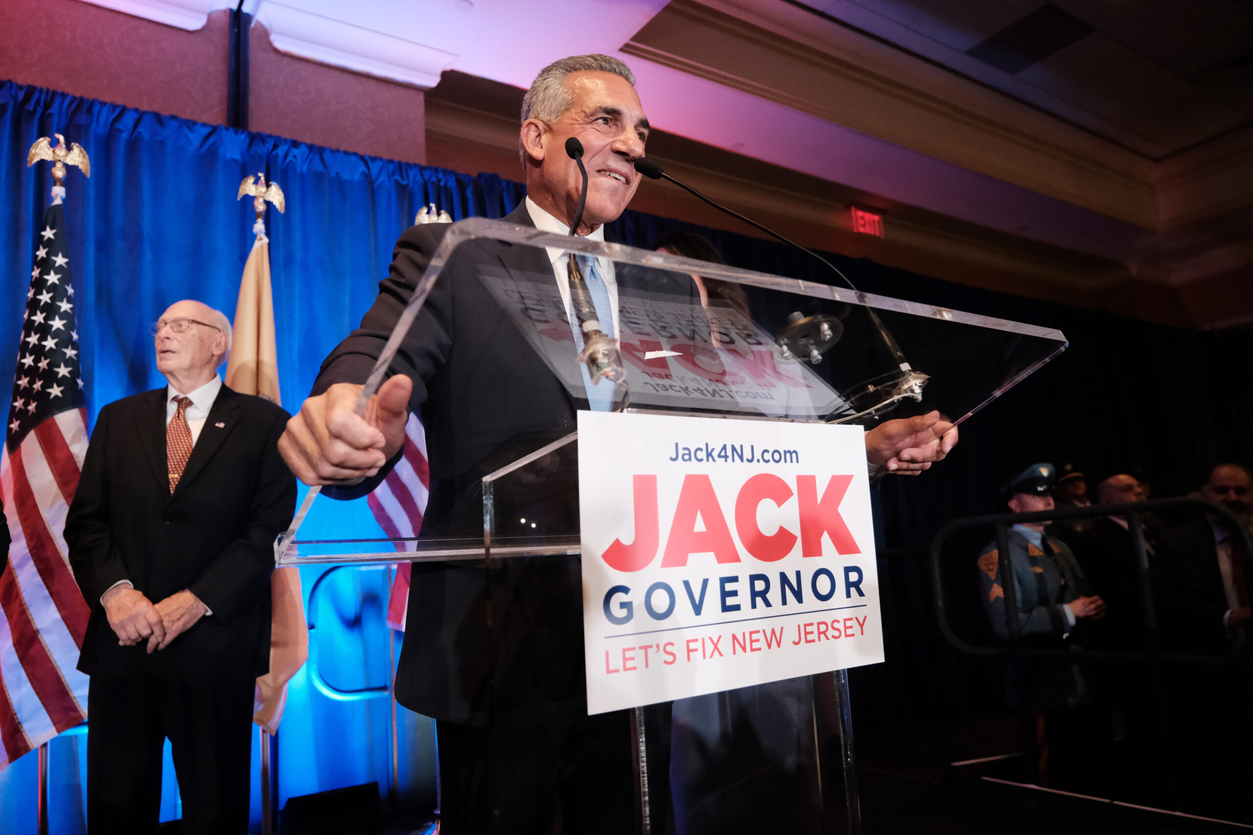 New Jersey Gubernatorial Candidate Jack Ciattarelli Holds Election Night Rally