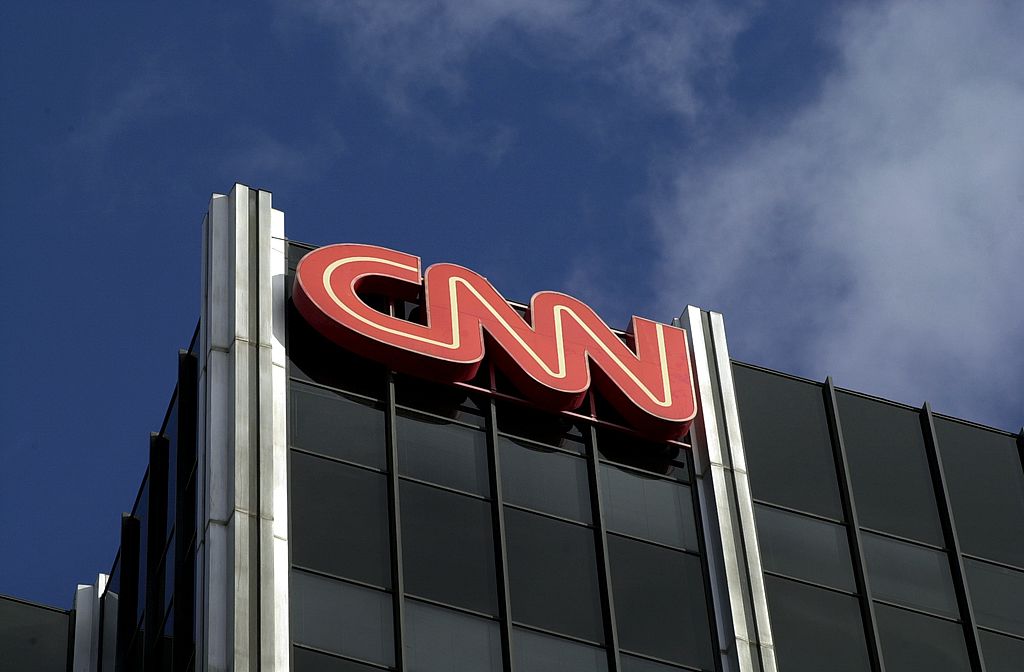 CNN logo on office building