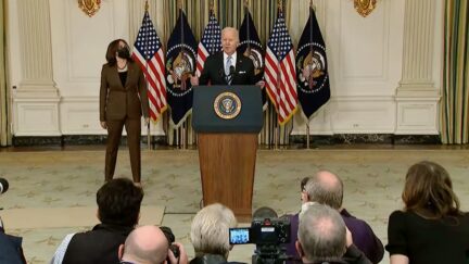 Joe Biden Kamala Harris infrastructure speech