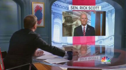 NBC's Chuck Todd interviews Senator Rick Scott