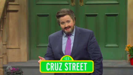 SNL Mocks Ted Cruz with Sesame Street parody