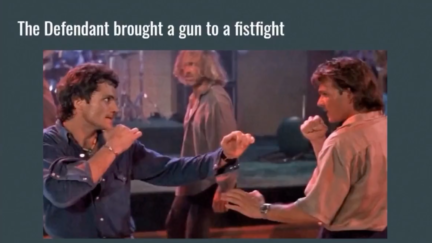 Image from 'Road House' shown in Rittenhouse trial