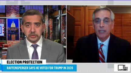 Mehdi Hasan interviewing Brad Raffensperger