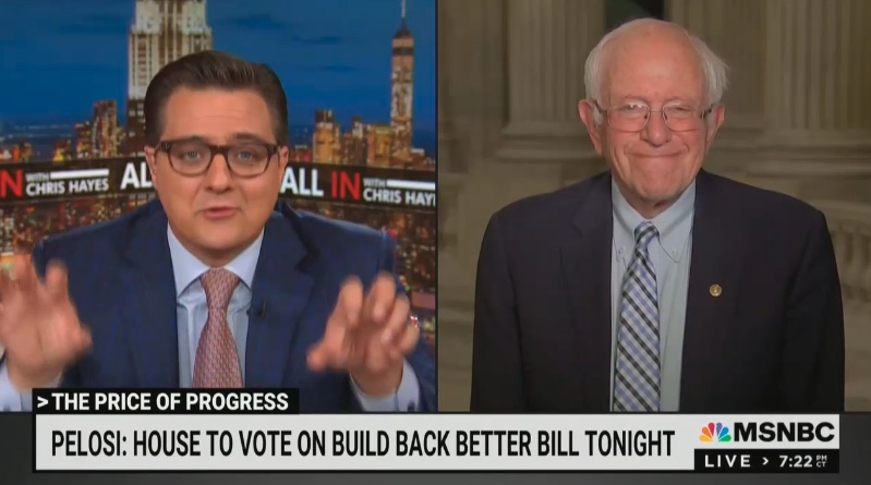 Chris Hayes ranting about military spending