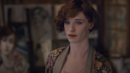 Eddie Redmaybe in 'The Danish Girl'