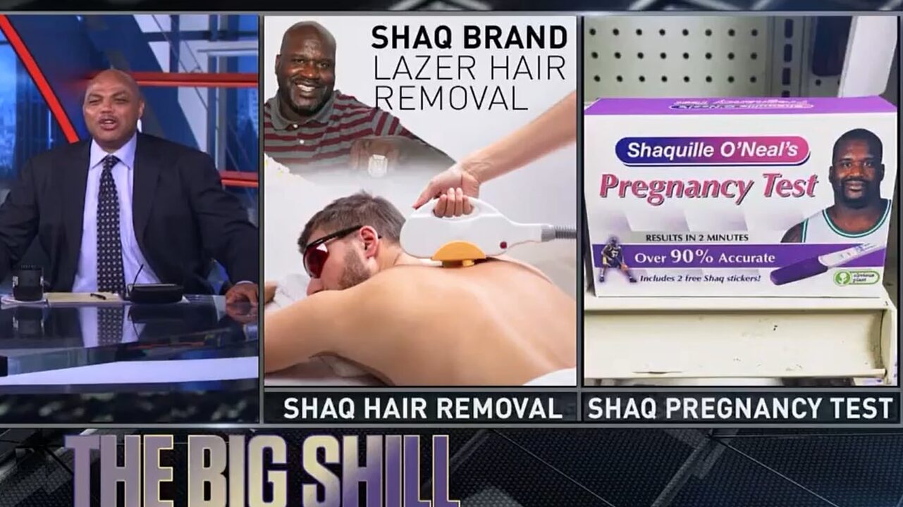 Charles Barkley roasts Shaq endorsed products