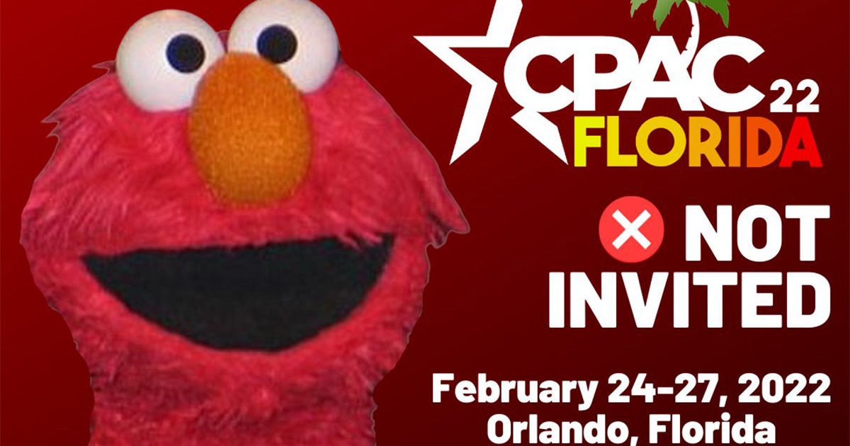 CPAC Bans Elmo