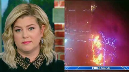 Brianna Keilar Fox News Christmas Tree fire