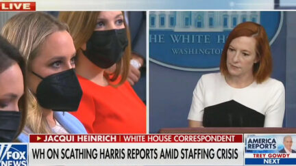 Fox Reporter Asks About Kamala Harris Aide Photo