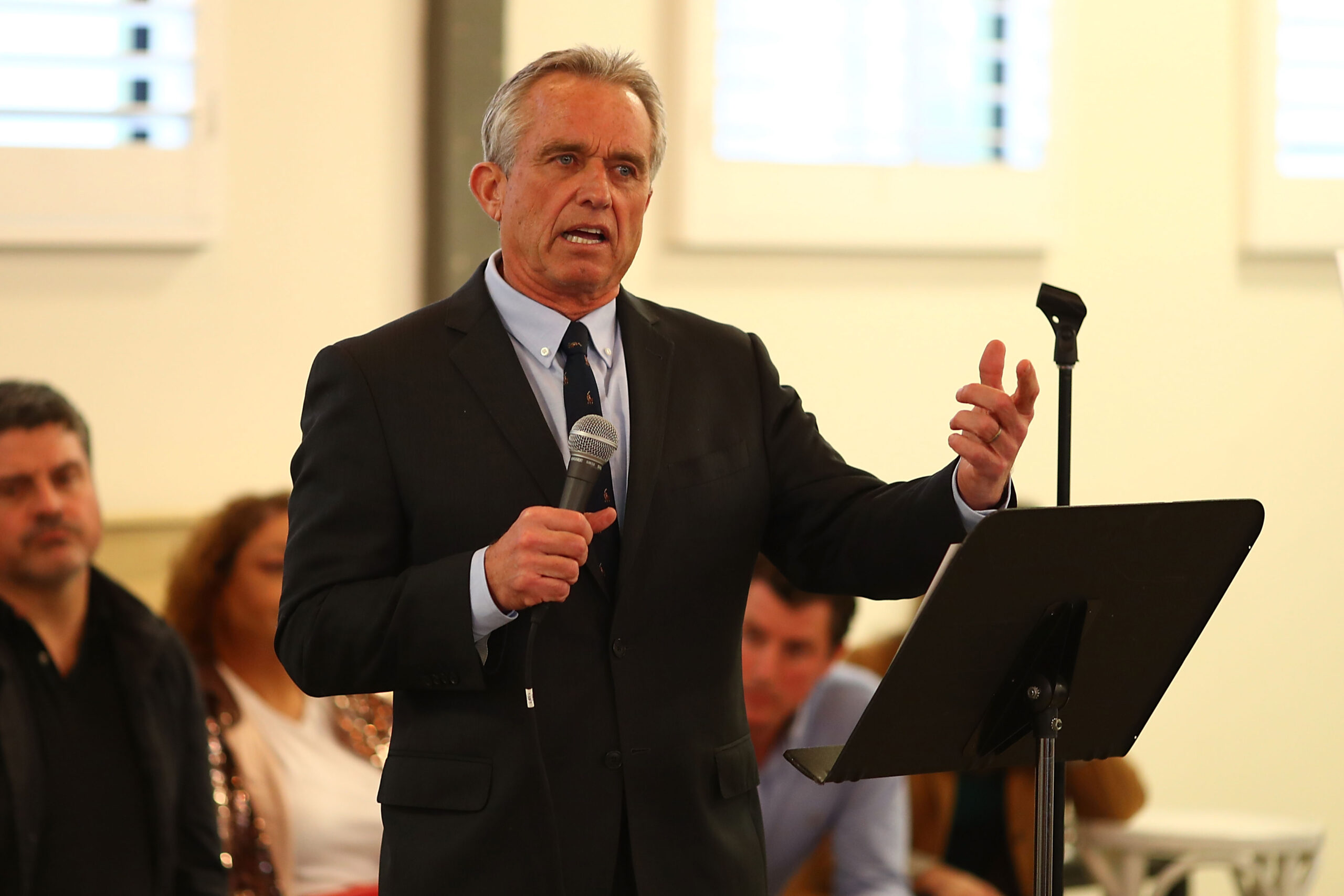 Anti-Vaxxer RFK Jr. Busted for Holiday Party Urging Vaccinations, Blames Wife Cheryl Hines