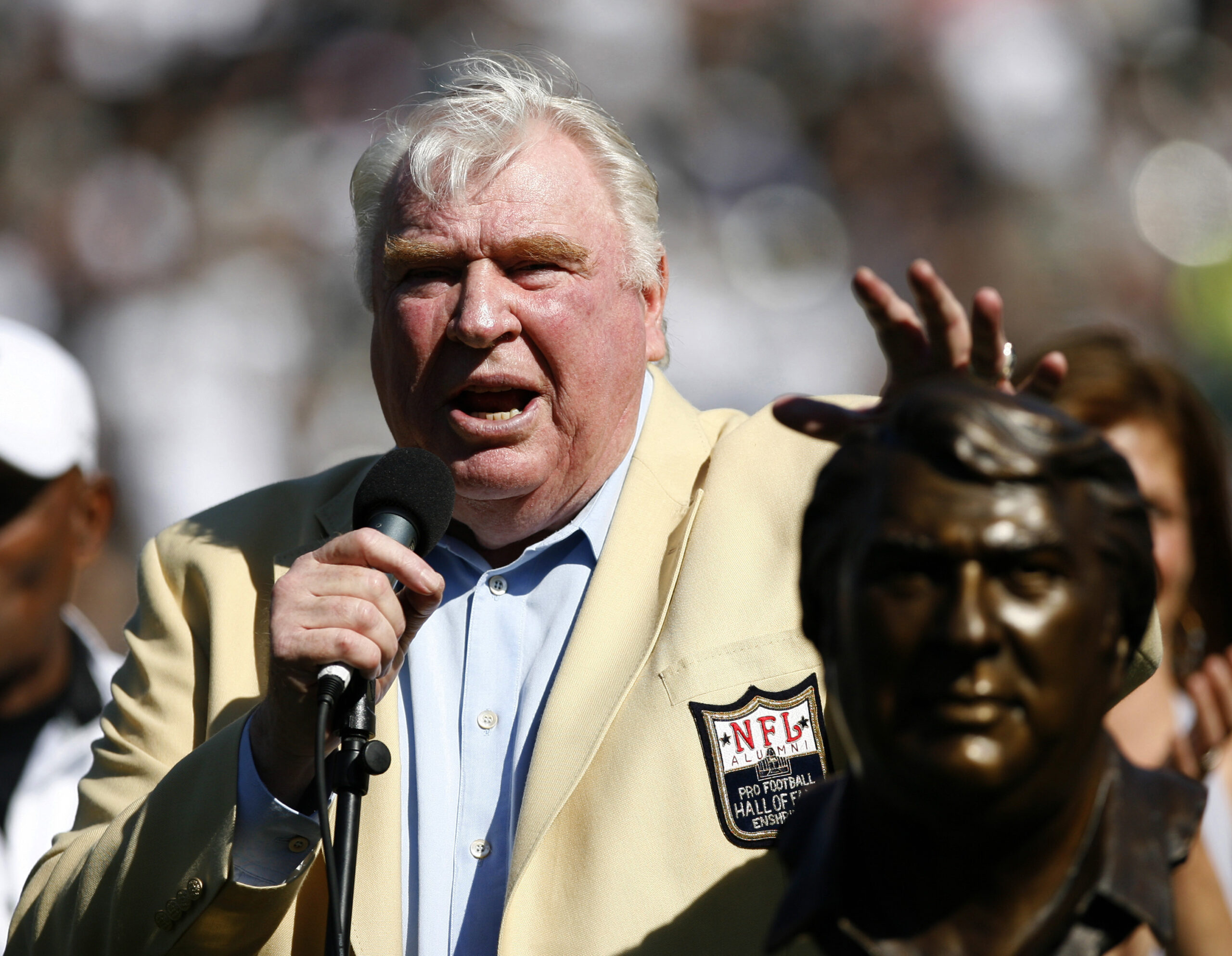 John Madden Hall of Fame induction