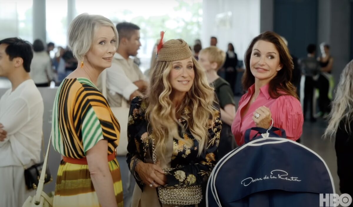 screenshot from SATC reboot 'And Just Like That...'