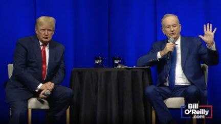 Trump and Bill O'Reilly Booed After Fully Vaccinated Claim