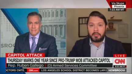 Ruben Gallego on CNN on Jan. 4