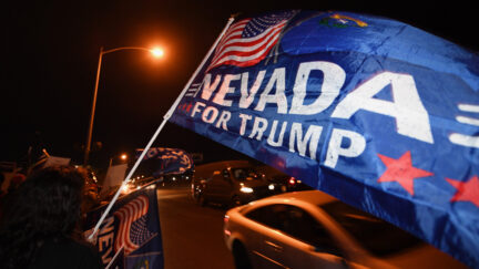 Nevada Trump flag