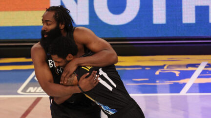James Harden offers to give Kyrie Irving the Covid shot