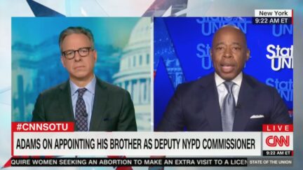 Jake Tapper, Eric Adams